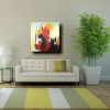 quadro astratto moderno quadrato - immagine 2