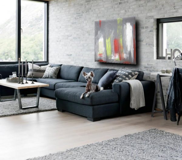 quadro astratto per soggiorno - immagine 5