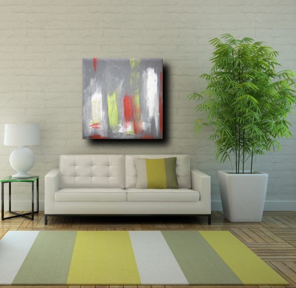 quadro astratto per soggiorno - immagine 3
