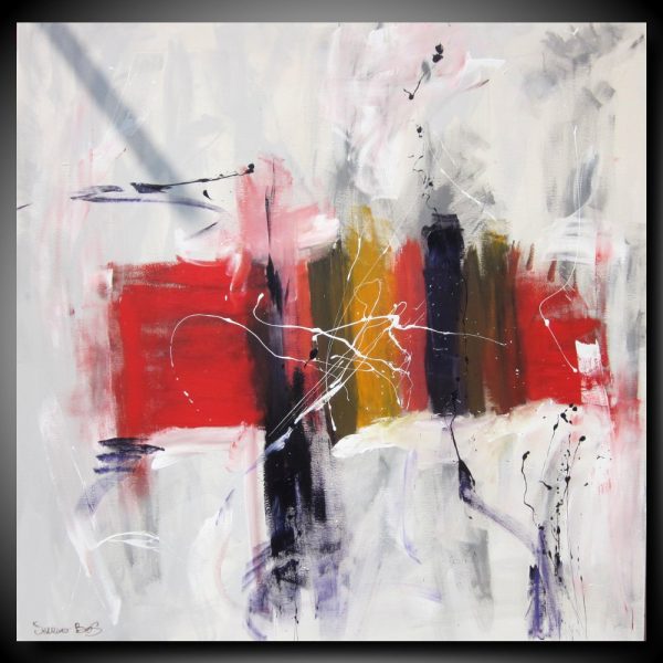 quadro astratto moderno quadrato - immagine 2