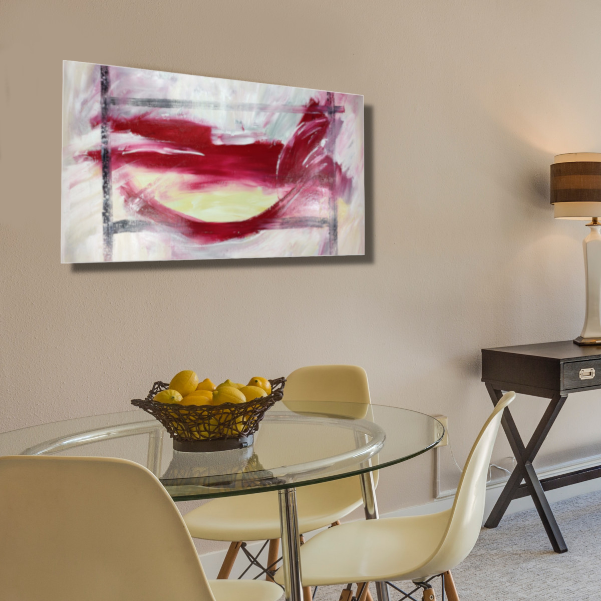 HengYun ART Grande pittura a olio Prin su tela Quadri astratti moderni  luminosi Quadri su tela colorati per decorazioni da parete per la casa in  ufficio 80x160 cm senza cornice : 