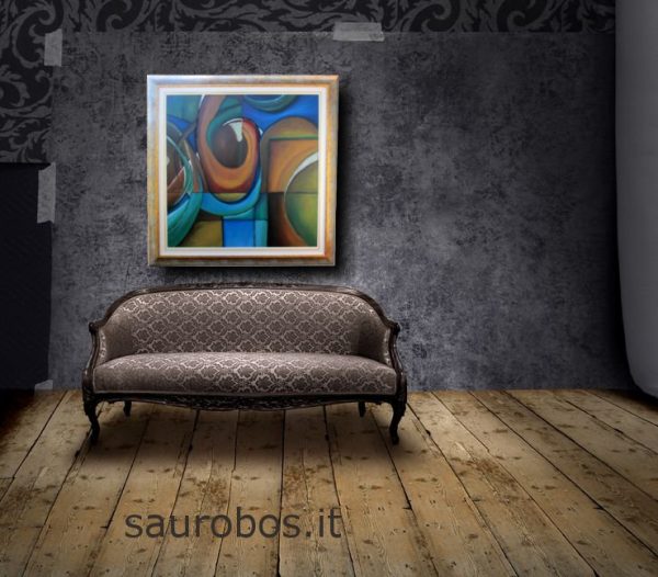 quadro  moderno con cornice la calla - immagine 3