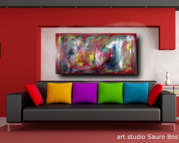 quadro astratto grandi dimensioni - immagine 5