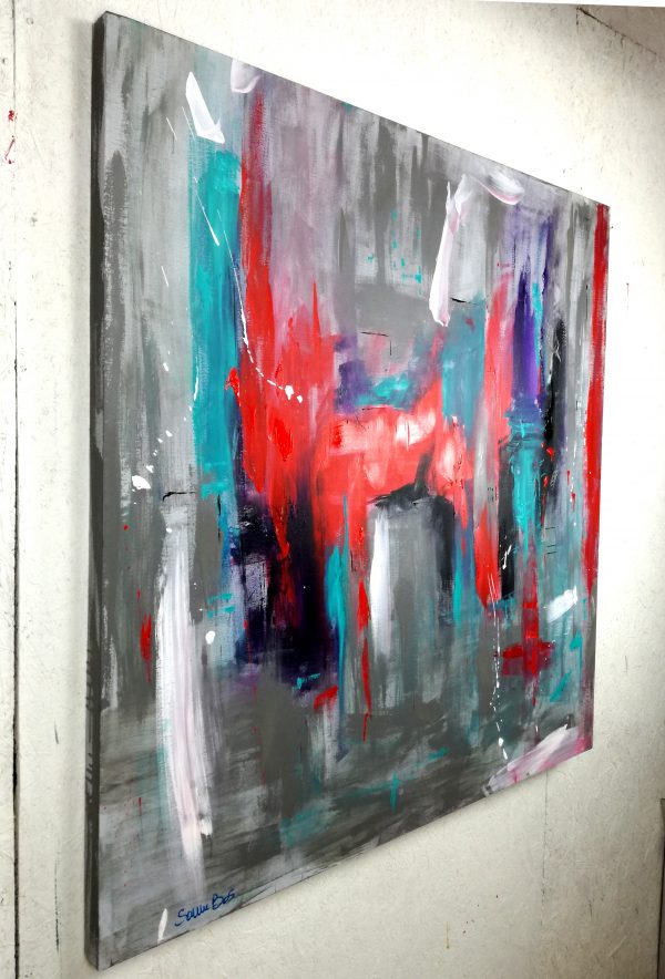 quadri astratti dipinti a mano 120x120 - immagine 4