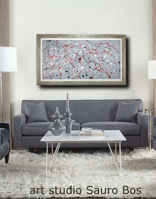 quadri astratti-moderni con cornice - immagine 5
