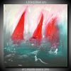 quadri astratti dipinti olio su tela  120x120 - immagine 2