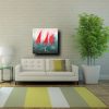 quadri astratti dipinti olio su tela  120x120 - immagine 5