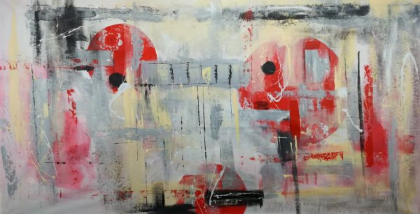 quadri moderni grandi dimensioni 180x90 olio su tela - immagine 5