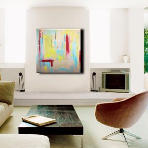 quadri astratti moderni a19 300x300 - painting 120x70 abstract for living room with gold frame