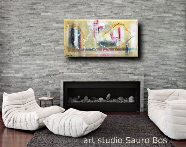 quadri moderni fatti a mano 120x60