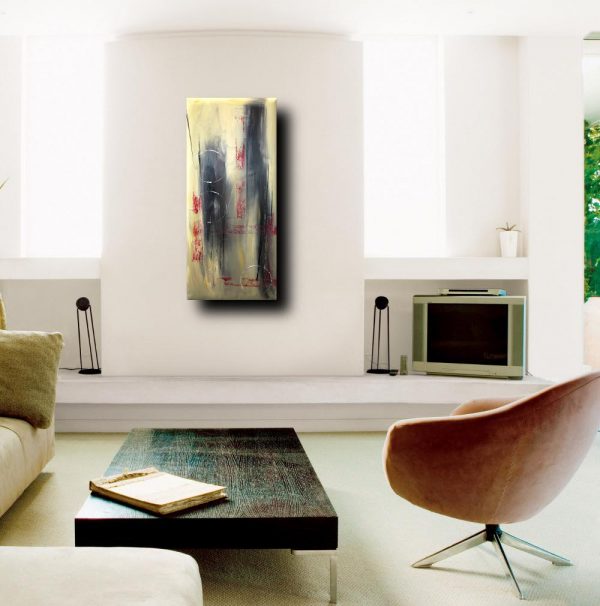 quadri moderni fatti a mano 90x40 - immagine 4