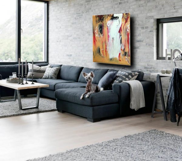 quadro moderno colorato per soggiorno 170x130 - immagine 5