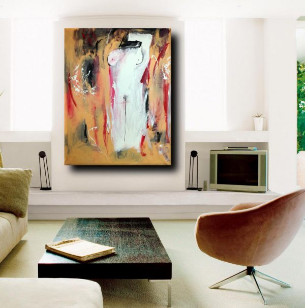 quadro moderno colorato per soggiorno 170x130 - immagine 4