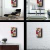 quadri moderni fatti a mano 90x45 - immagine 2