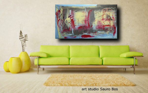 dipinti moderni giganti 180x90 per soggiorno - immagine 5