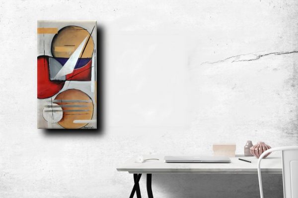 quadri moderni fatti a mano 90x45