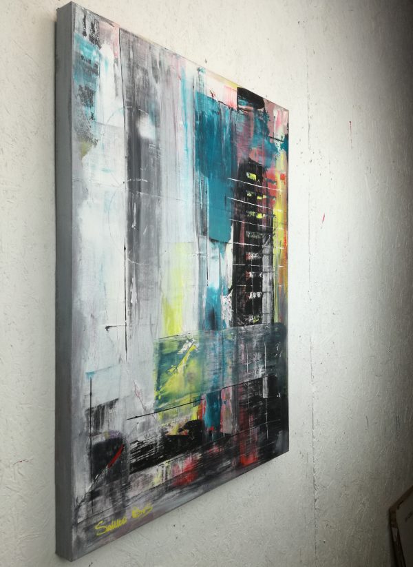 dipinti moderni  fatti a mano 80x60 - immagine 4