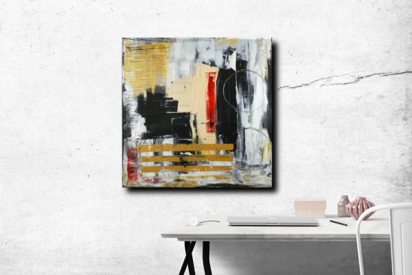 quadri moderni  fatti a mano 70x70 - immagine 5