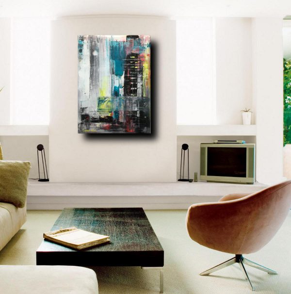 dipinti moderni  fatti a mano 80x60 - immagine 2