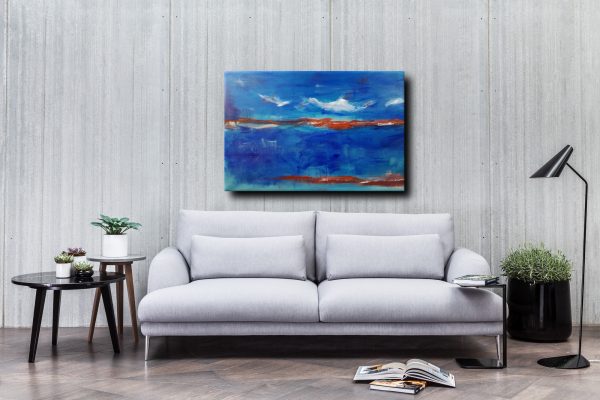quadro moderno paesaggio astratto - immagine 3