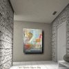 quadri astratti fatti a mano chiari 120x90 - immagine 2
