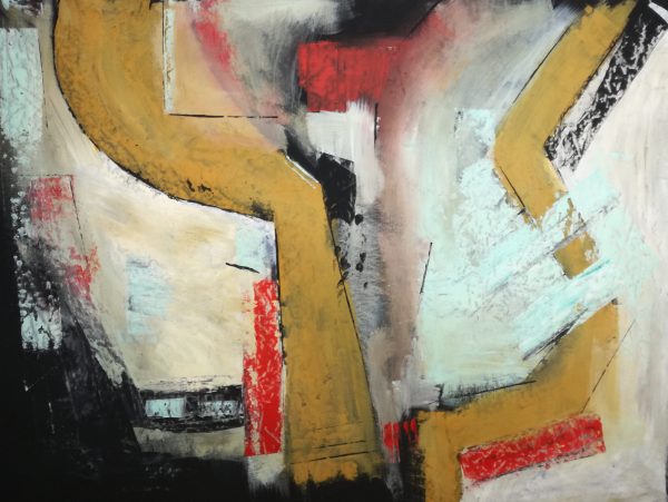 dipinti astratti fatti a mano 120x90 xxl - immagine 3
