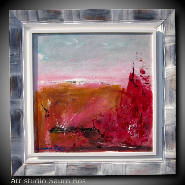 quadro  moderno con cornice olio su tela moderno - immagine 4