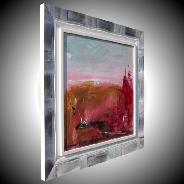 quadro  moderno con cornice olio su tela moderno