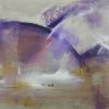 quadri moderni ad olio colorati su tela grandi dimensioni 120x60-viola - immagine 4