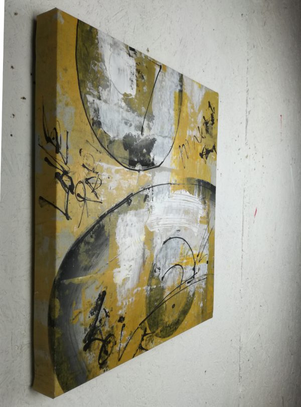 quadri moderni  fatti a mano 40x45 - immagine 2