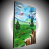 dipinto surreale titolo palloncini salva albero-70x50 - immagine 5