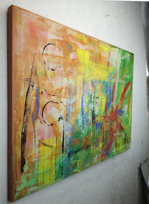 quadri moderni fatti a mano 120x90 xxl-1 - immagine 5