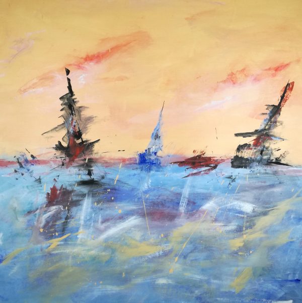 quadri astratti paesaggio - immagine 3