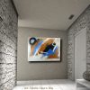 quadro pronto da appendere 100x70 astratto - immagine 4