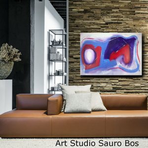 quadri moderi c139 300x300 - painted on canvas with 130x90 frame