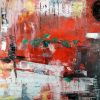 quadri grandi  su tela 120x80  rosso - immagine 3