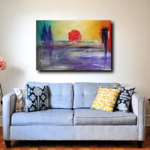 quadri paesaggi moderni c149 300x300 - dipinto 150x80 per soggiorno  astratti su tela