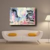 quadro grande astratto su tela 120x80 per arredamento moderno - immagine 3
