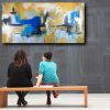 dipinti grandi astratti su tela 200x100 - immagine 4