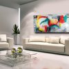 quadri grandi astratti su tela 200x100 - immagine 4
