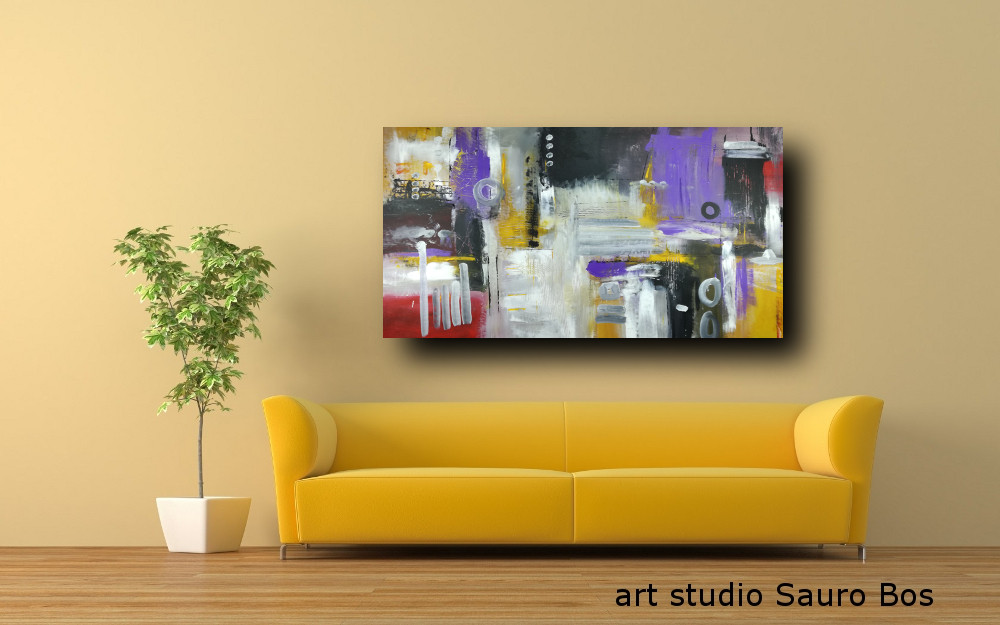 quadri moderni su tela c296 - quadri moderni per soggiorno