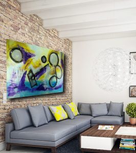 quadro astratto su tela moderno c349 266x300 - quadro-astratto-su-tela-moderno-c349