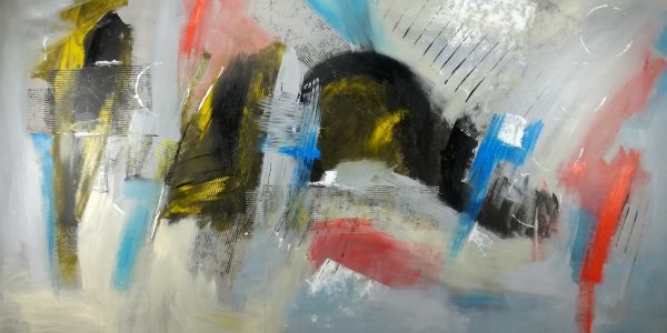 quadro per soggiorno astratto180x90 moderno - immagine 2