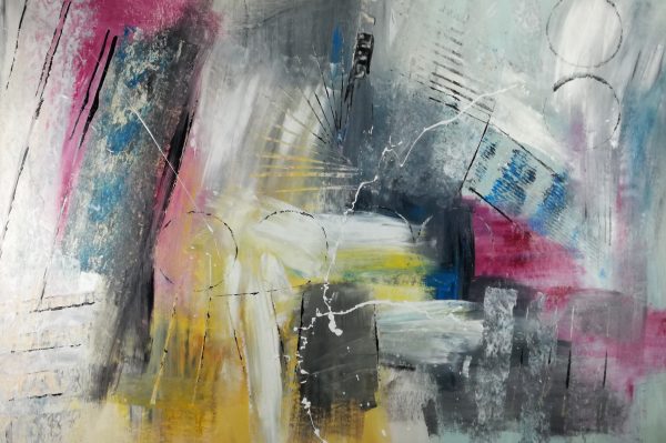 dipinto su tela paesaggio astratto 120x80 (Copia) - immagine 2
