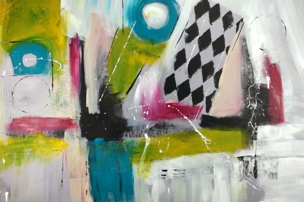 quadro su tela  120x80 astratto - immagine 2