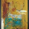 quadro su tela astratto 30x40 con cornice za026 - immagine 2