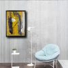 quadro su tela astratto 30x40 con cornice za014 - immagine 3