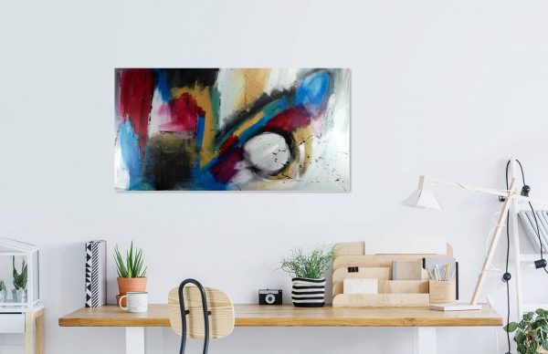 quadro astratto 150x80 per casa modena - immagine 4
