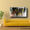 quadro astratto 150x80 per soggiorno - immagine 4