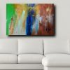 dipinto a mano astratto 120x80 per arredamento - immagine 4